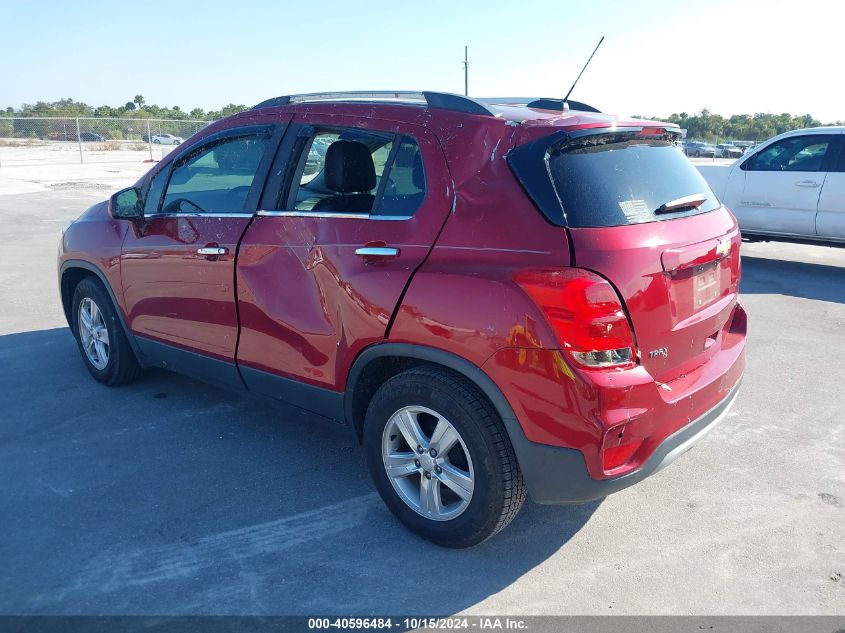 2020 Chevrolet Trax Fwd Lt VIN: 3GNCJLSBXLL149931 Lot: 40596484