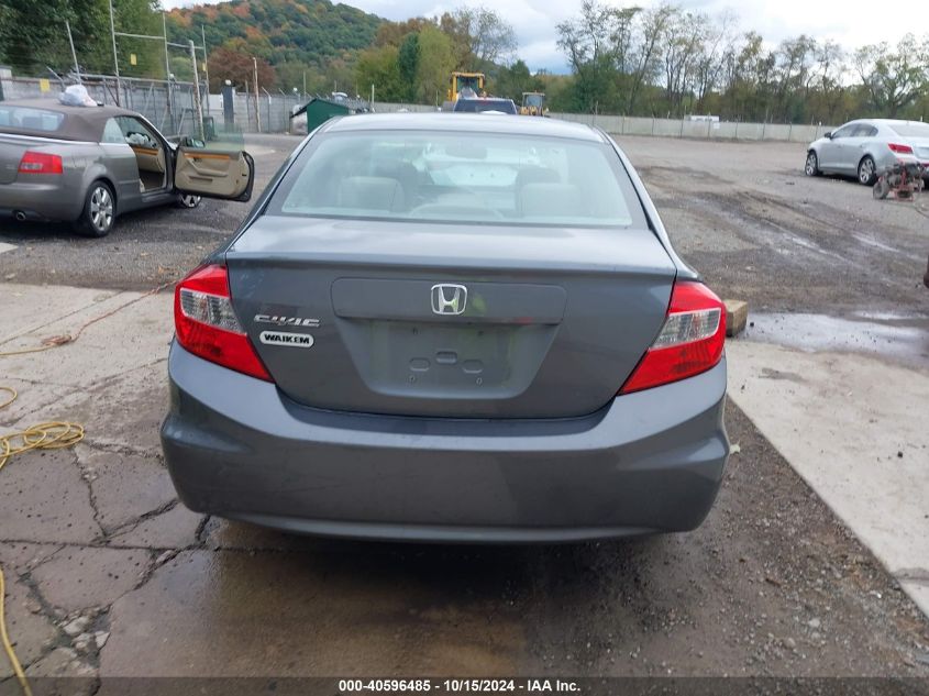 2012 Honda Civic Ex VIN: 19XFB2F8XCE089794 Lot: 40596485