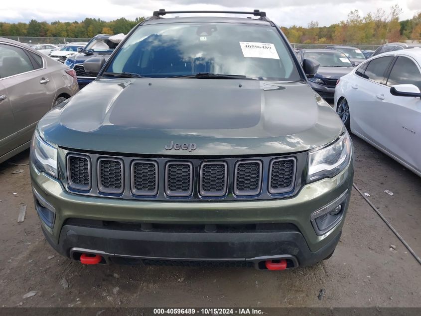 2018 Jeep Compass Trailhawk 4X4 VIN: 3C4NJDDB9JT192464 Lot: 40596489