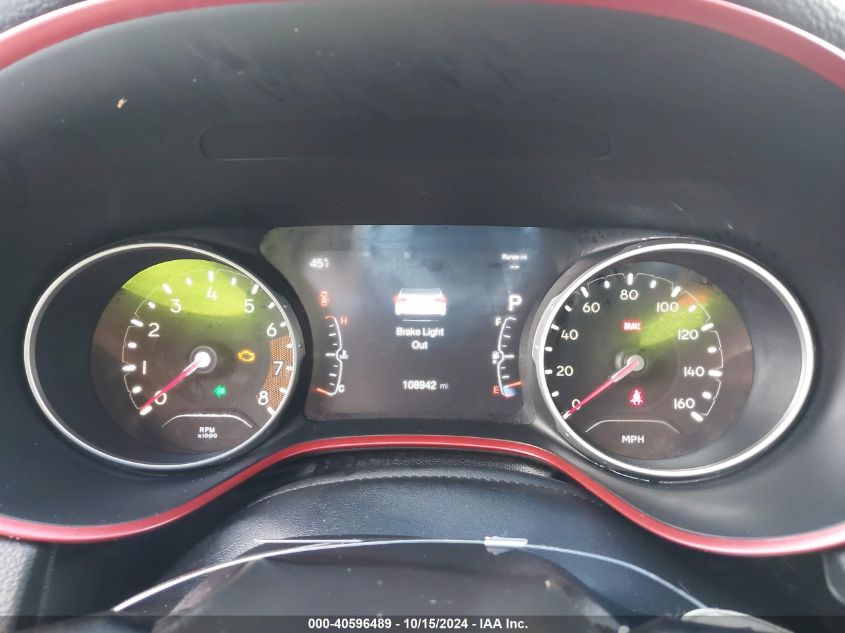 2018 Jeep Compass Trailhawk 4X4 VIN: 3C4NJDDB9JT192464 Lot: 40596489