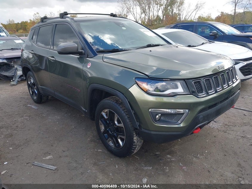VIN 3C4NJDDB9JT192464 2018 JEEP COMPASS TRAILHAWK 4X4