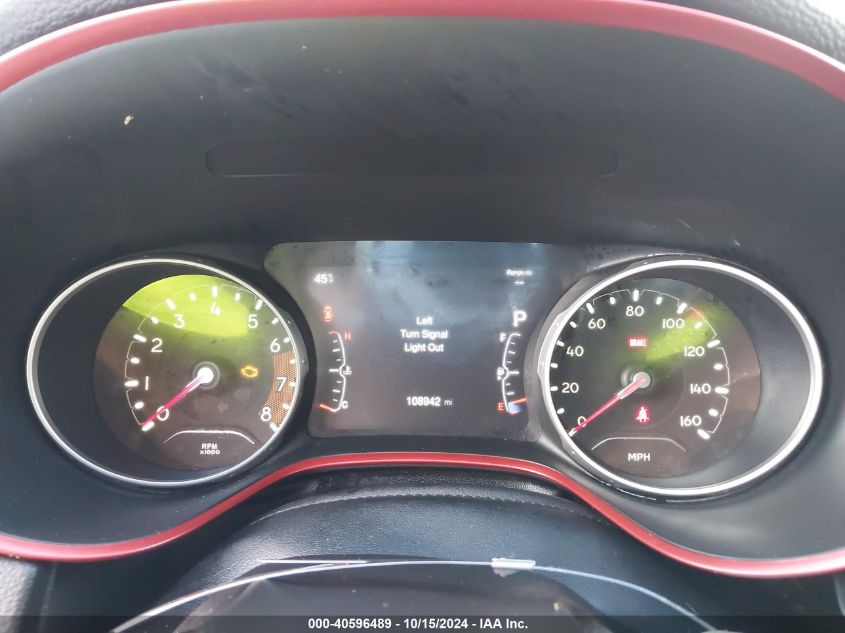 2018 Jeep Compass Trailhawk 4X4 VIN: 3C4NJDDB9JT192464 Lot: 40596489