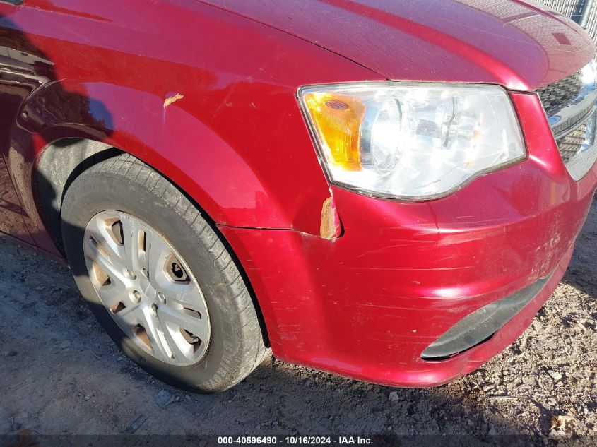 2014 Dodge Grand Caravan Se VIN: 2C4RDGBG0ER275993 Lot: 40596490