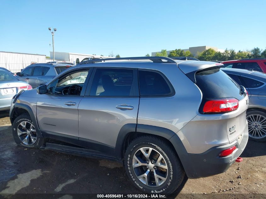 2018 Jeep Cherokee Trailhawk 4X4 VIN: 1C4PJMBB9JD541527 Lot: 40596491