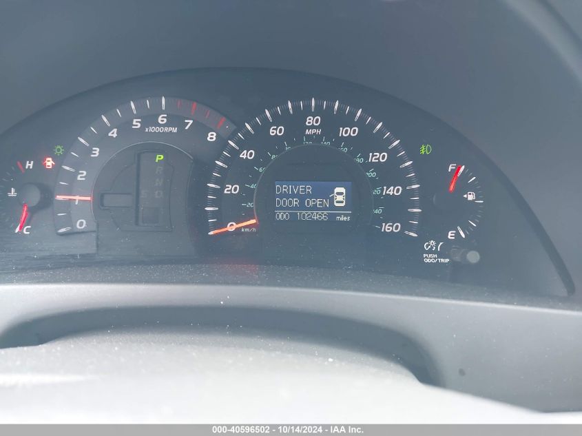 2009 Toyota Camry Se/Le/Xle VIN: 4T1BK46K49U585895 Lot: 40596502