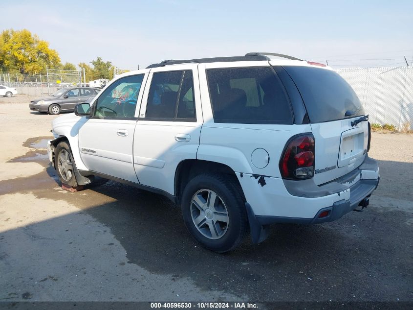 2004 Chevrolet Trailblazer Lt VIN: 1GNDT13S042126212 Lot: 40596530