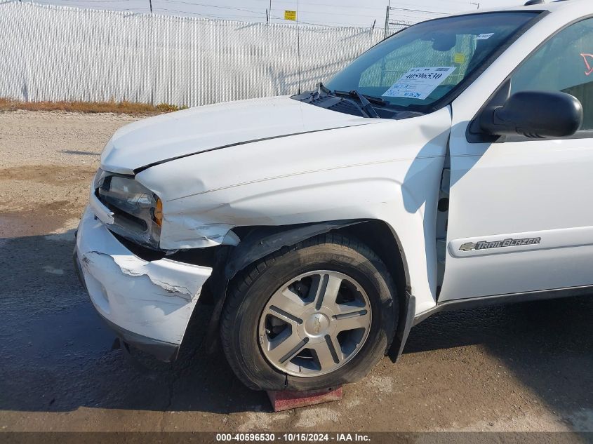 2004 Chevrolet Trailblazer Lt VIN: 1GNDT13S042126212 Lot: 40596530