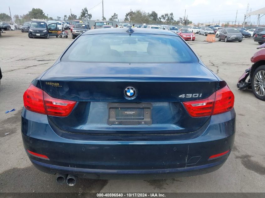 2017 BMW 430I VIN: WBA4R7C55HK895666 Lot: 40596540