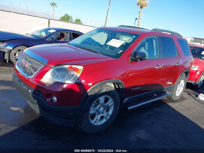 2007 GMC Acadia Sle-1 VIN: 1GKER13727J175045 Lot: 40596570