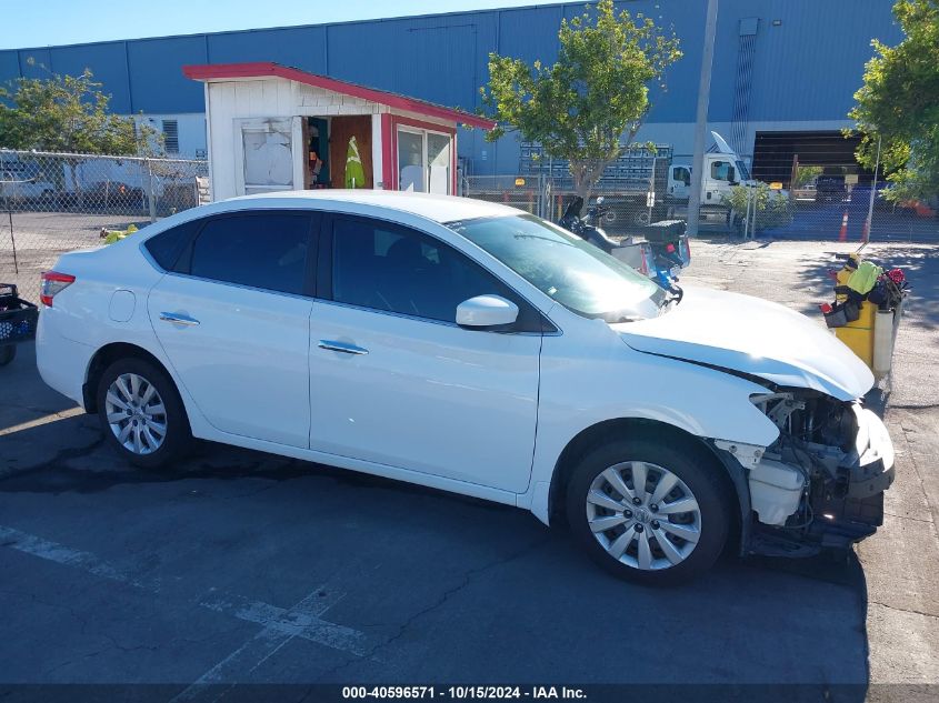 2015 Nissan Sentra S VIN: 3N1AB7AP8FY285261 Lot: 40596571