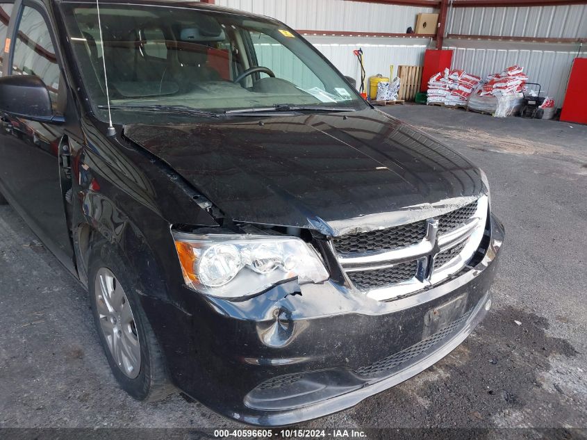 2018 Dodge Grand Caravan Se VIN: 2C4RDGBG0JR256158 Lot: 40596605