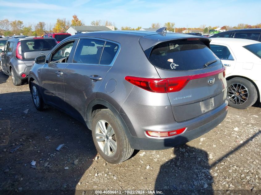 2018 Kia Sportage Lx VIN: KNDPMCAC1J7489966 Lot: 40596613