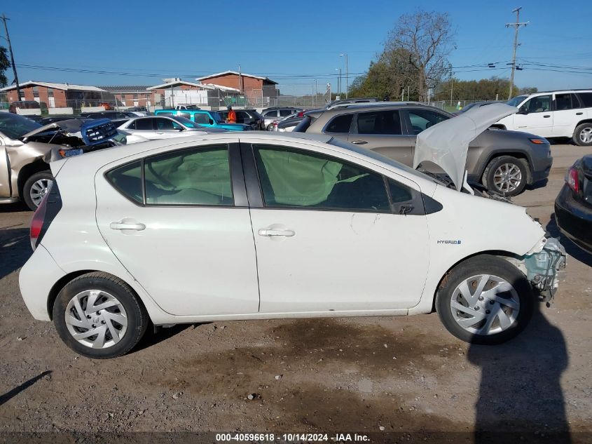 2015 Toyota Prius C Two VIN: JTDKDTB37F1575656 Lot: 40596618