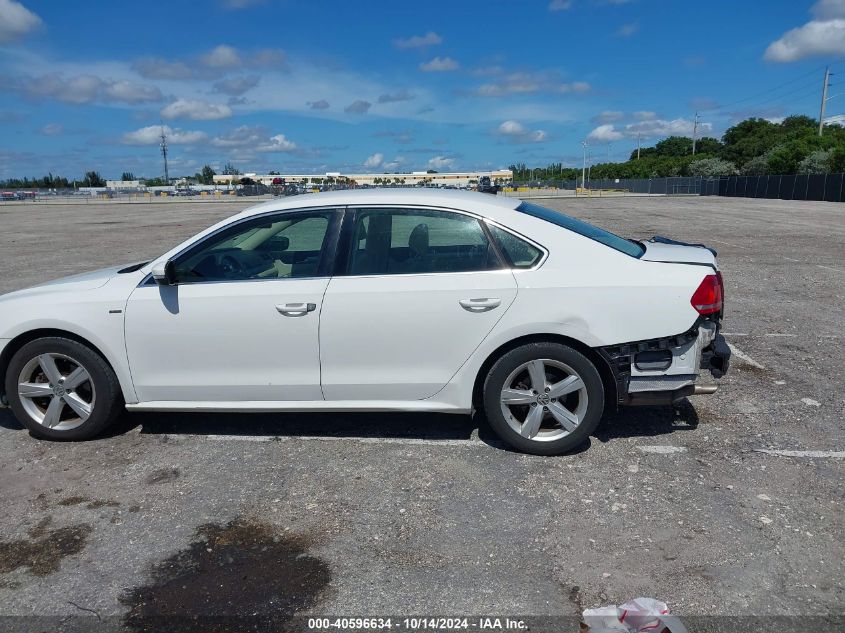 2015 Volkswagen Passat 1.8T Limited Edition VIN: 1VWAS7A31FC108874 Lot: 40596634