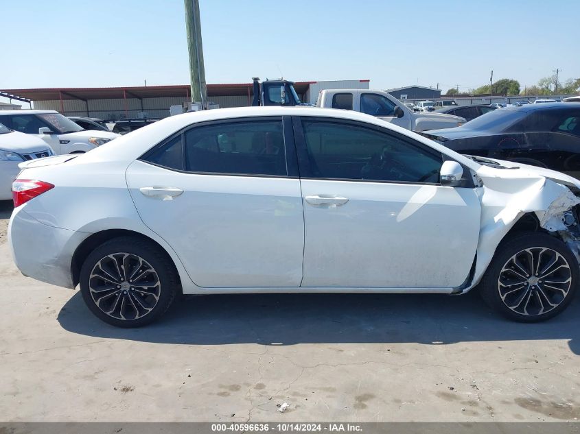 2015 Toyota Corolla L/Le/Le Pls/Prm/S/S Pls VIN: 5YFBURHE7FP257950 Lot: 40596636