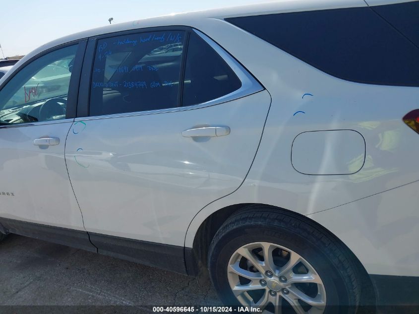 2021 Chevrolet Equinox Fwd Lt VIN: 2GNAXKEV3M6106267 Lot: 40596645