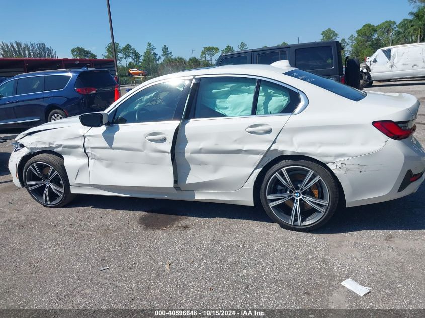 2021 BMW 330I VIN: 3MW5R1J05M8C03572 Lot: 40596648