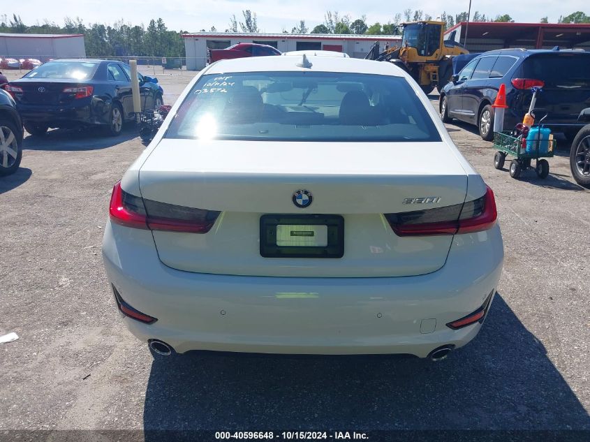 2021 BMW 330I VIN: 3MW5R1J05M8C03572 Lot: 40596648