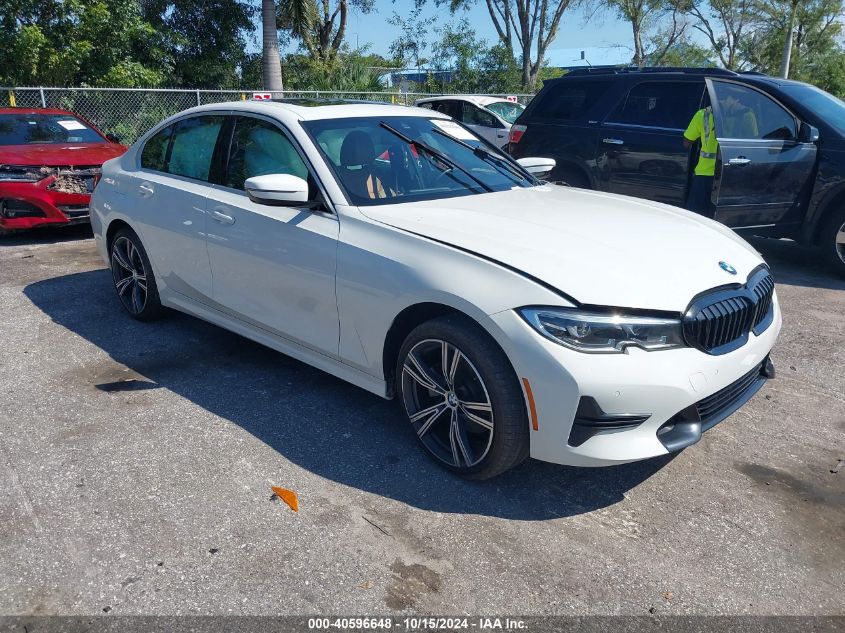 2021 BMW 330I VIN: 3MW5R1J05M8C03572 Lot: 40596648