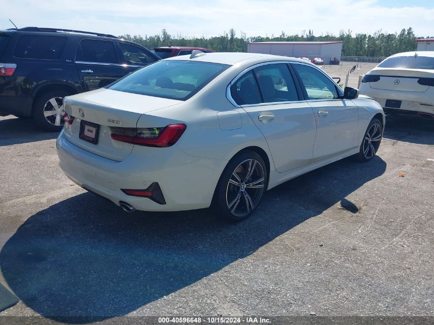 2021 BMW 330I VIN: 3MW5R1J05M8C03572 Lot: 40596648