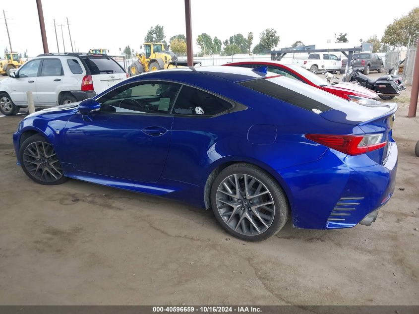 2015 Lexus Rc 350 VIN: JTHHE5BC3F5009536 Lot: 40596659