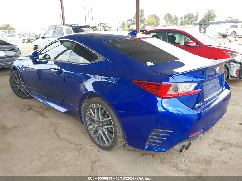 VIN JTHHE5BC3F5009536 2015 Lexus RC, 350 no.3