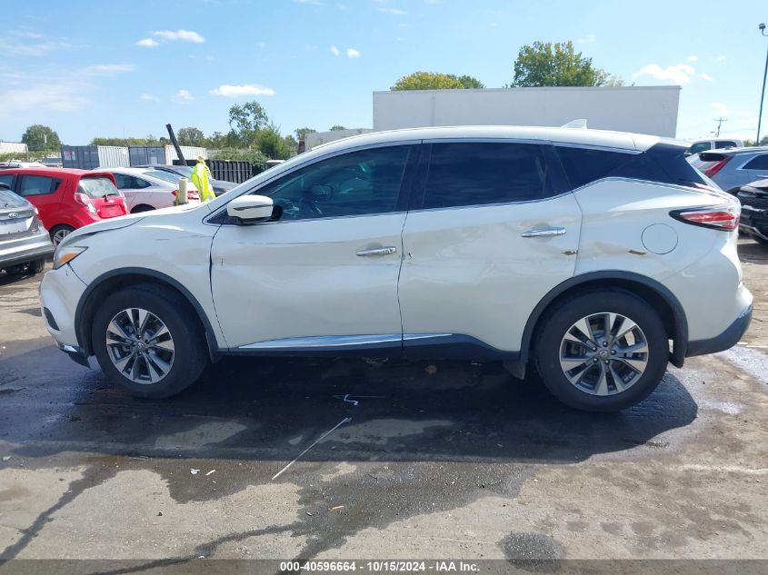 2017 Nissan Murano S VIN: 5N1AZ2MH3HN189890 Lot: 40596664