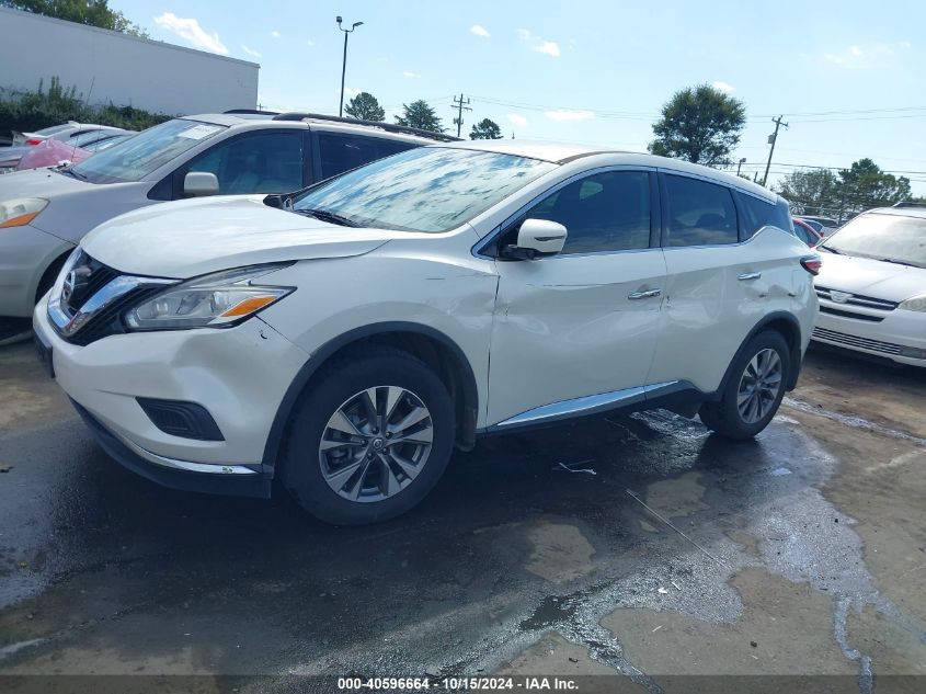 2017 Nissan Murano S VIN: 5N1AZ2MH3HN189890 Lot: 40596664