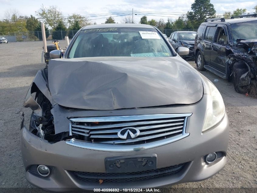 2011 Infiniti G37 Journey VIN: JN1CV6AP3BM501508 Lot: 40596692