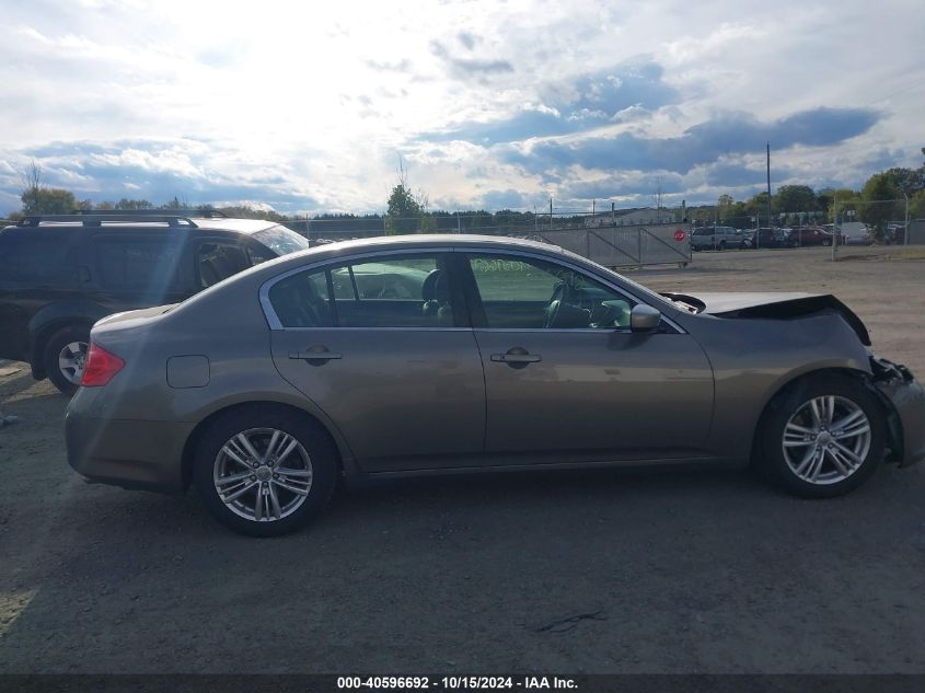 2011 Infiniti G37 Journey VIN: JN1CV6AP3BM501508 Lot: 40596692