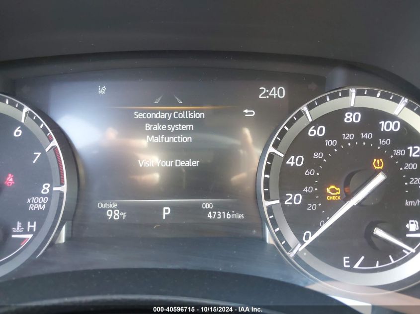 2022 Toyota Highlander Xse VIN: 5TDLZRAHXNS130982 Lot: 40596715