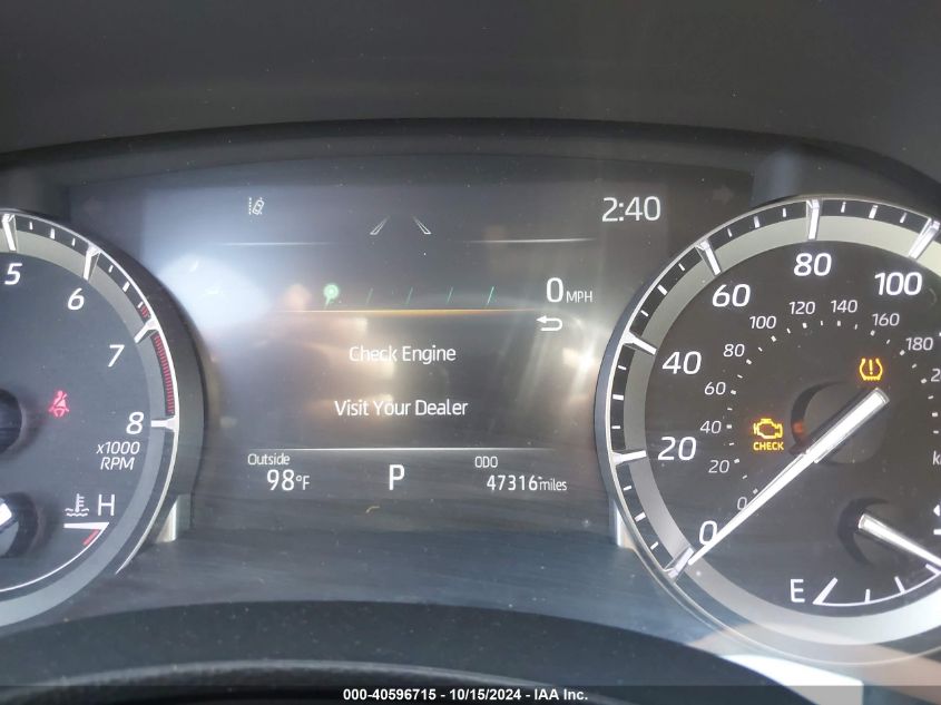 2022 Toyota Highlander Xse VIN: 5TDLZRAHXNS130982 Lot: 40596715