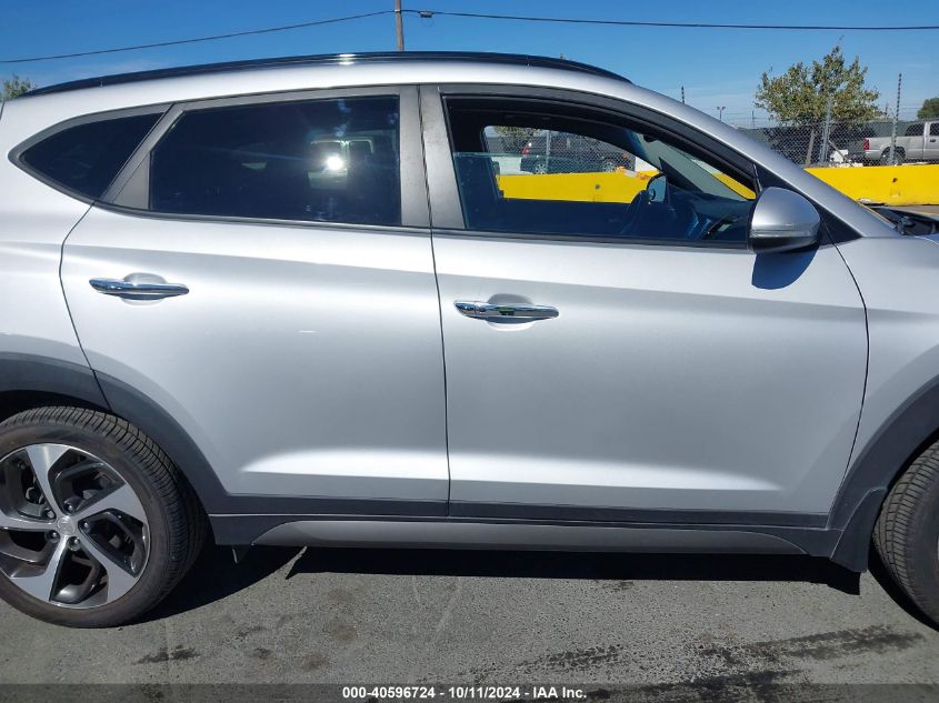 KM8J3CA26GU267574 2016 Hyundai Tucson Limited