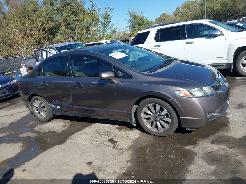 2009 Honda Civic Ex VIN: 1HGFA168X9L004922 Lot: 40596726