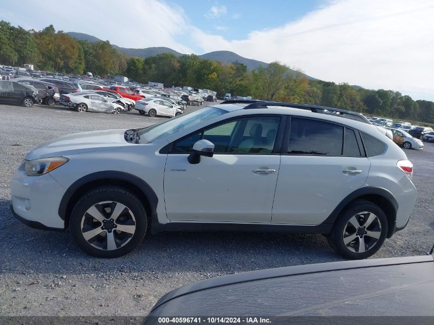 2015 Subaru Xv Crosstrek Hybrid Touring VIN: JF2GPBPC4FH294424 Lot: 40596741