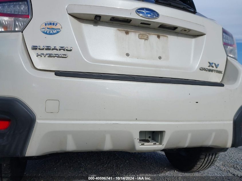 2015 Subaru Xv Crosstrek Hybrid Touring VIN: JF2GPBPC4FH294424 Lot: 40596741