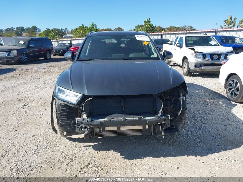 2018 Audi Q5 2.0T Premium/2.0T Tech Premium VIN: WA1BNAFY6J2228176 Lot: 40596776