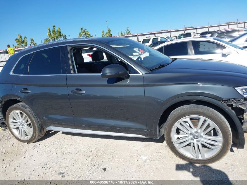 2018 Audi Q5 2.0T Premium/2.0T Tech Premium VIN: WA1BNAFY6J2228176 Lot: 40596776