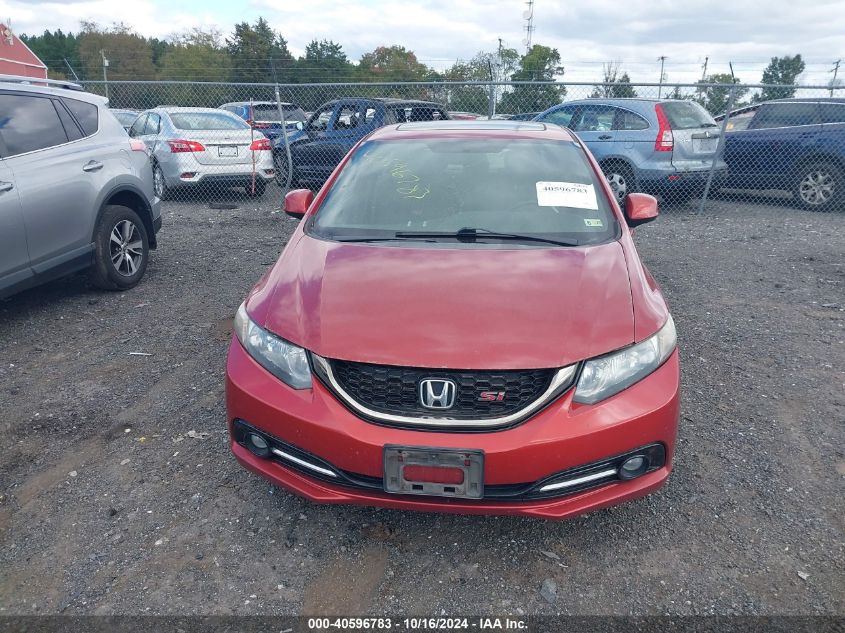 2013 Honda Civic Si VIN: 2HGFB6E51DH704481 Lot: 40596783