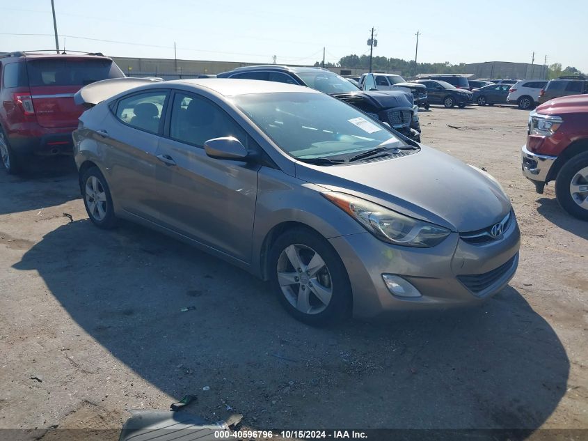 2013 Hyundai Elantra Gls VIN: 5NPDH4AE0DH288462 Lot: 40596796