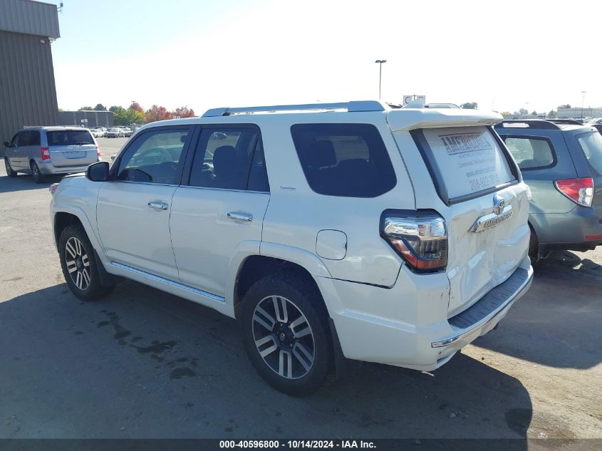 2017 Toyota 4Runner Limited VIN: JTEBU5JR5H5470834 Lot: 40596800