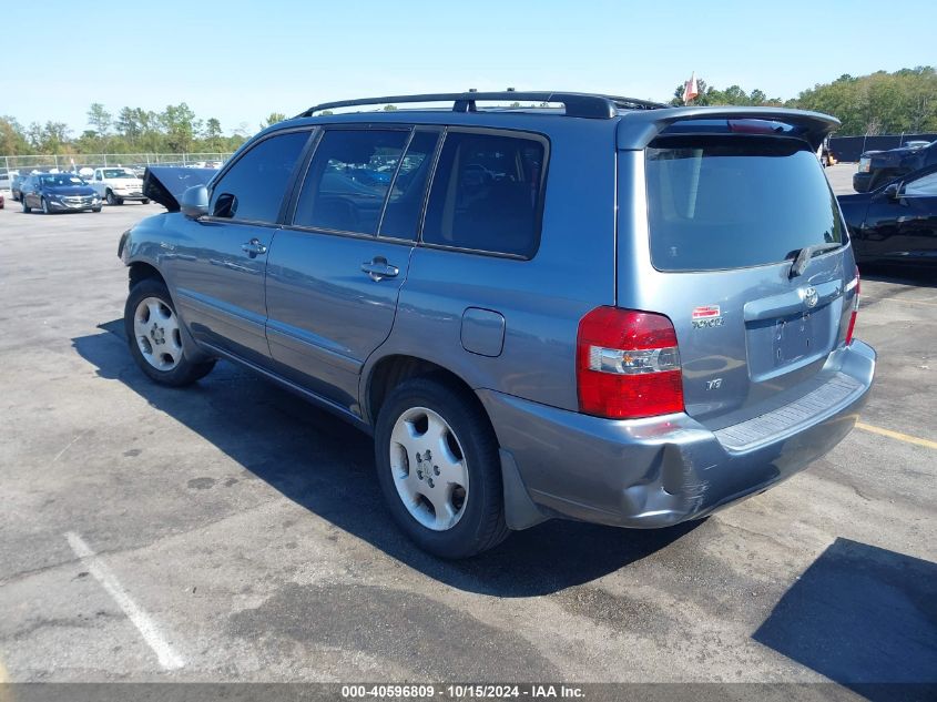 2004 Toyota Highlander Limited V6 VIN: JTEDP21A640026149 Lot: 40596809