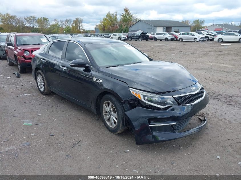 2018 Kia Optima Lx VIN: 5XXGT4L30JG186514 Lot: 40596819