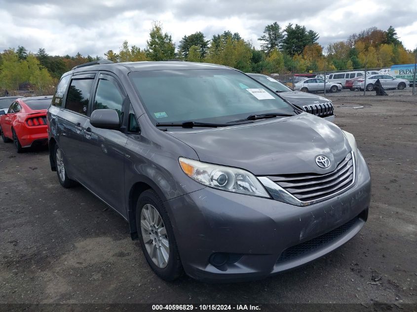 2016 Toyota Sienna Le 7 Passenger VIN: 5TDJK3DC1GS140084 Lot: 40596829