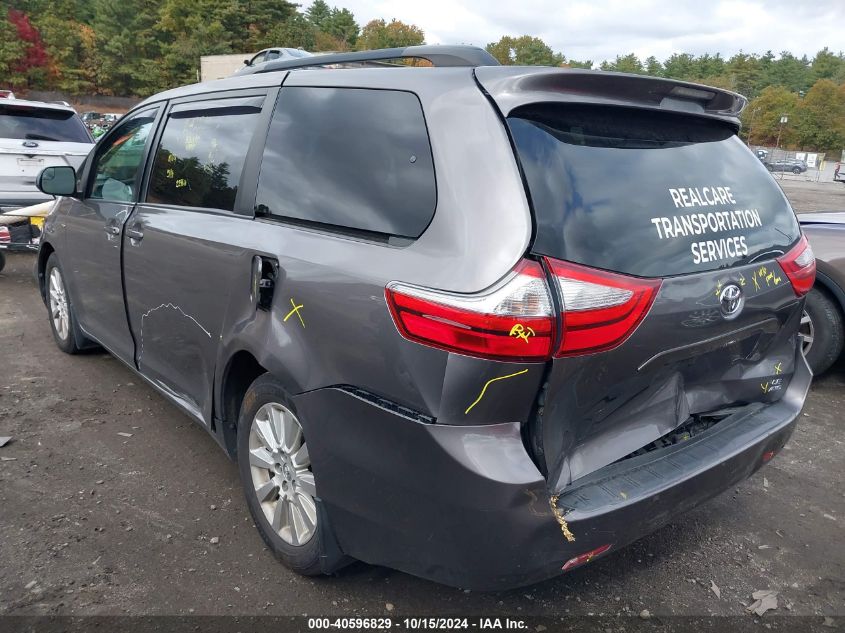 2016 Toyota Sienna Le 7 Passenger VIN: 5TDJK3DC1GS140084 Lot: 40596829