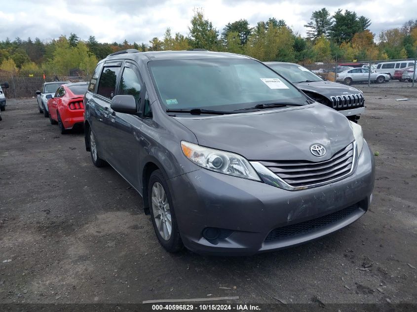 2016 TOYOTA SIENNA