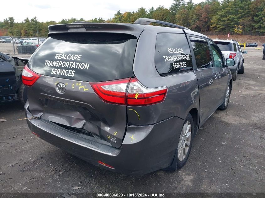 VIN 5TDJK3DC1GS140084 2016 TOYOTA SIENNA no.4