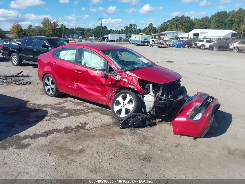 2013 Kia Rio Sx VIN: KNADN4A37D6302811 Lot: 40596833