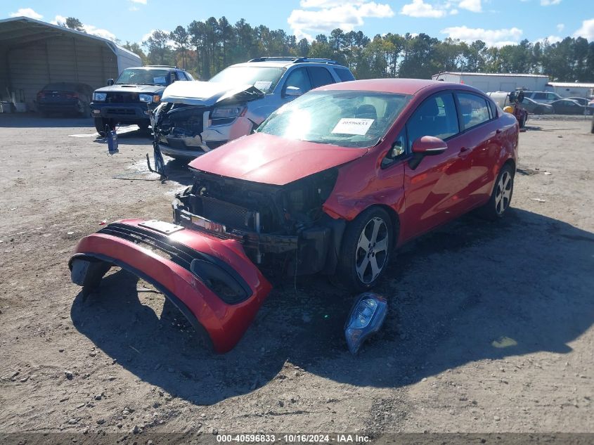 2013 Kia Rio Sx VIN: KNADN4A37D6302811 Lot: 40596833