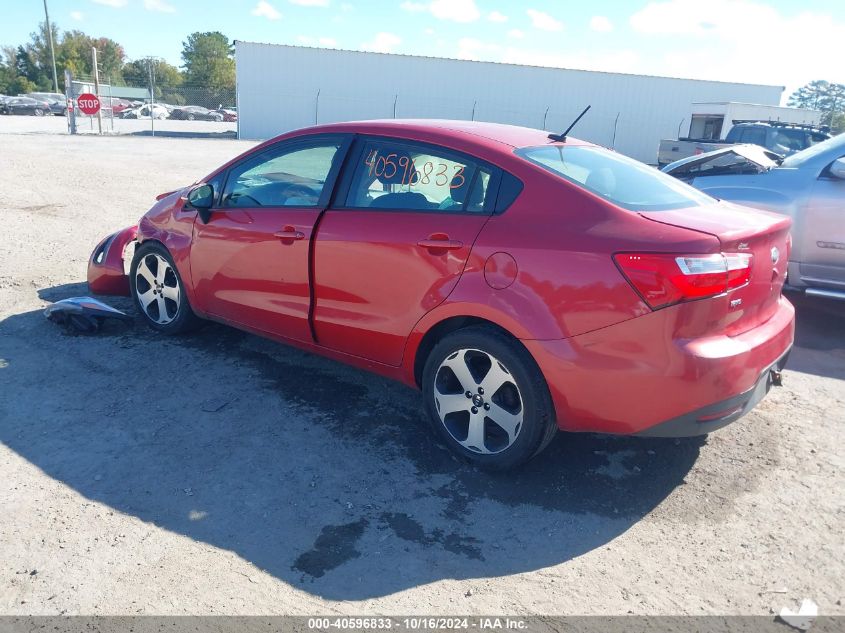 2013 Kia Rio Sx VIN: KNADN4A37D6302811 Lot: 40596833